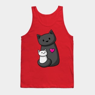 Mother and Kitten Tank Top